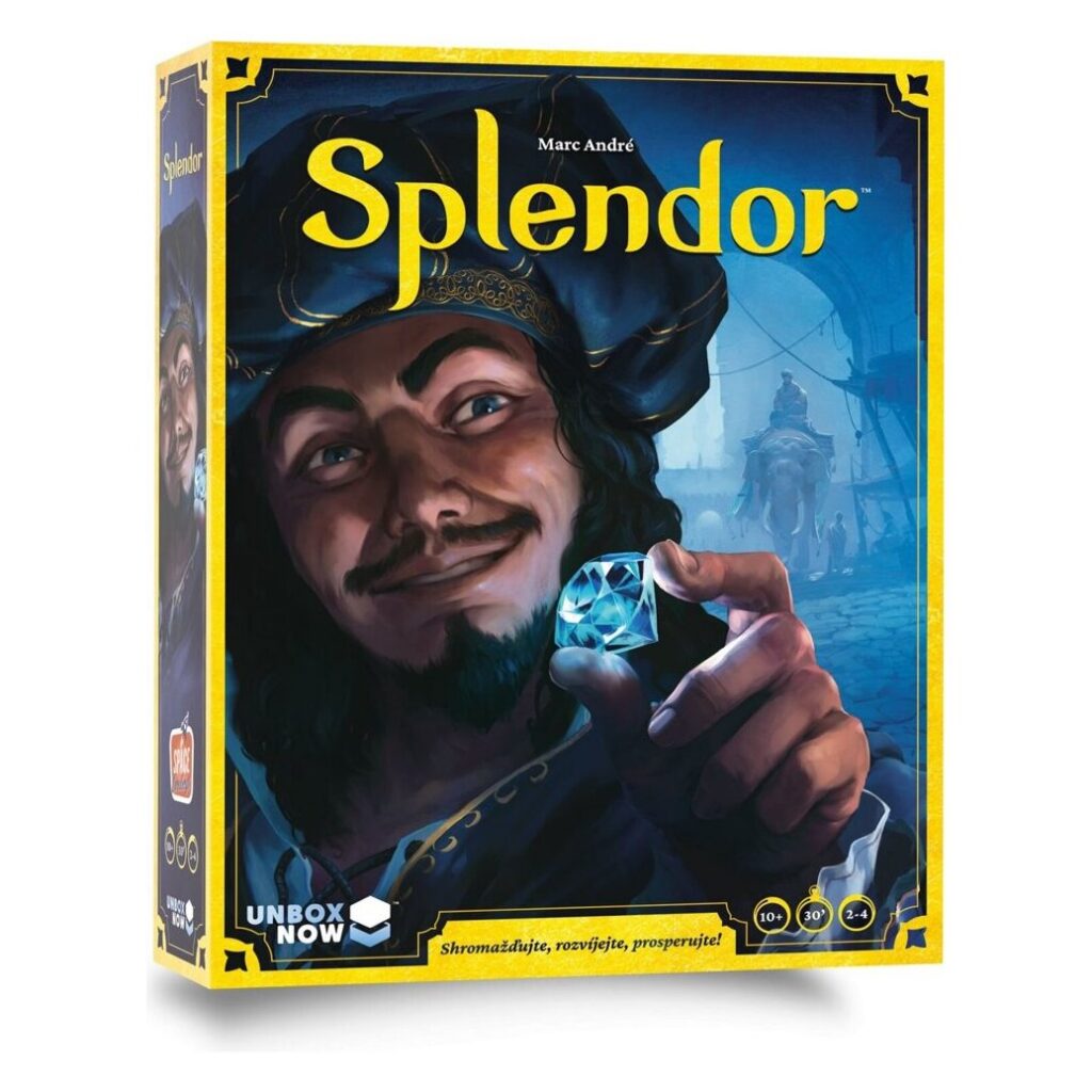 Asmodee Splendor – nová edícia, obchodná strategická hra pre 2–4 hráčov