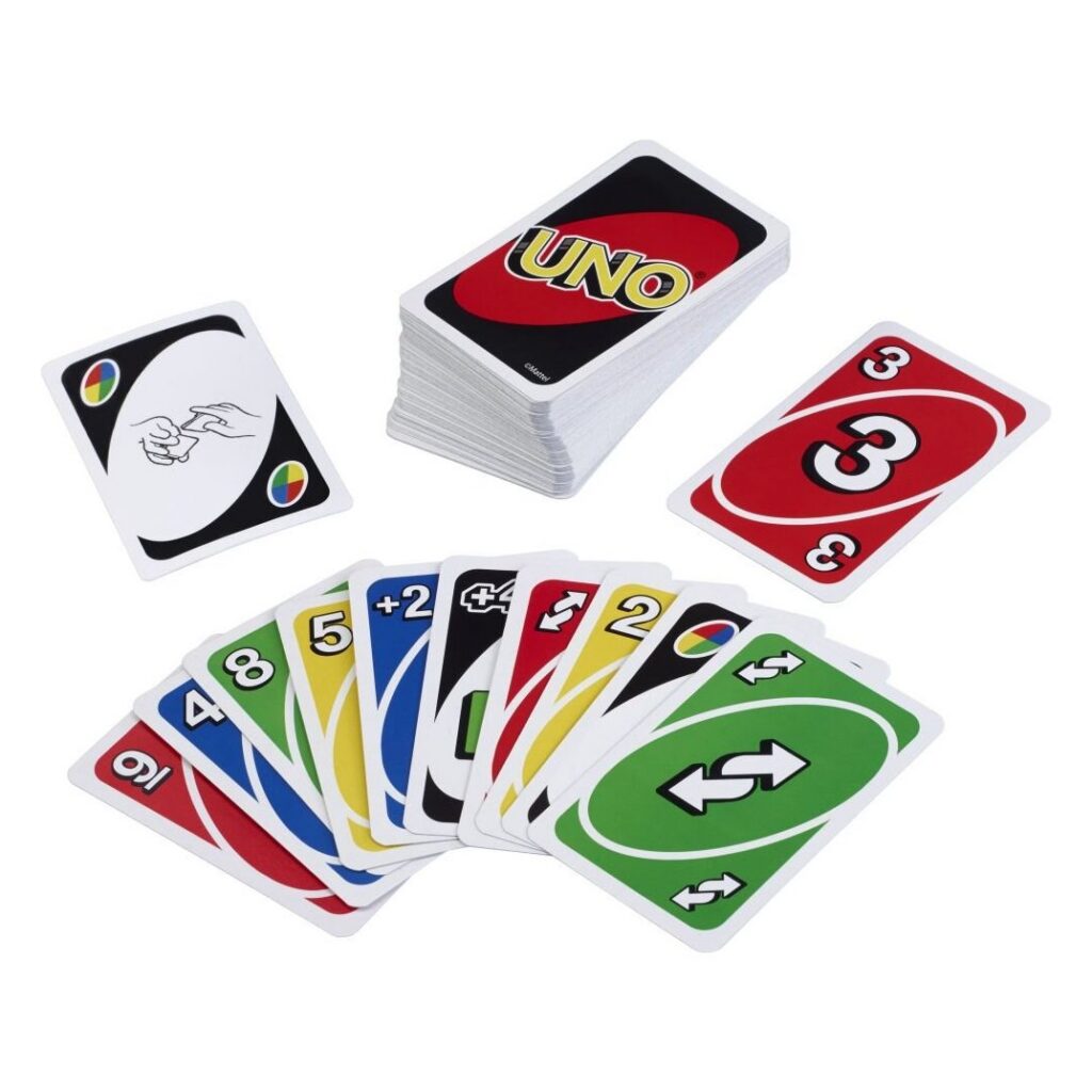 Mattel UNO – klasická kartová hra so 112 kartami
