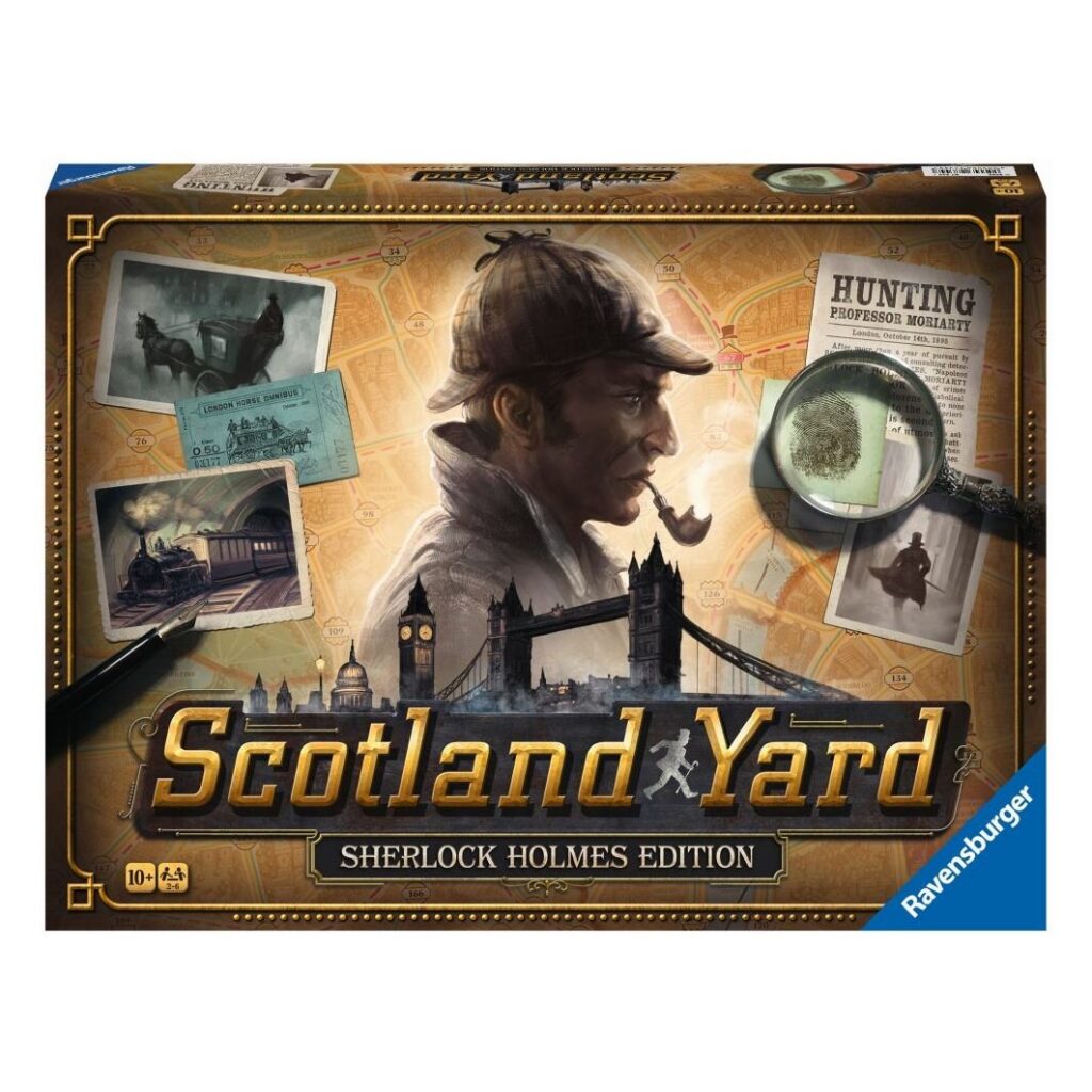 Ravensburger Scotland Yard Sherlock Holmes – detektívna hra pre 2–6 hráčov