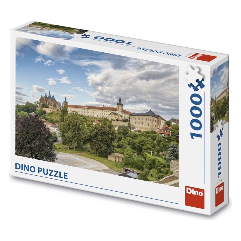 Dino Kutná Hora – puzzle 1000 dielikov, 66 × 47 cm